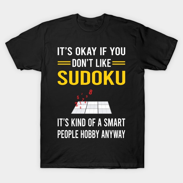 Smart People Hobby Sudoku T-Shirt by Good Day